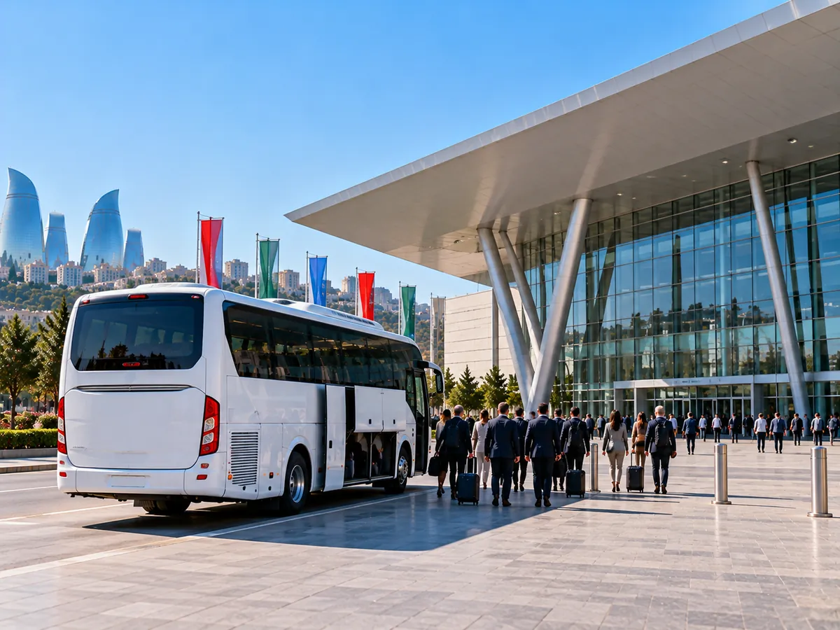Baku Airport to Baku Expo Center Group Transfer