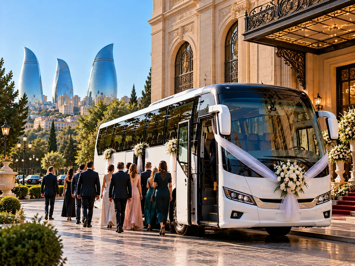 Wedding Bus Hire Baku